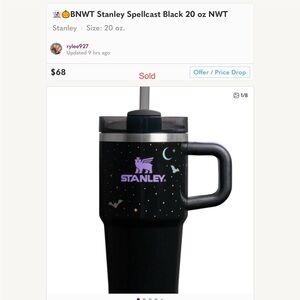 👻🎃BNWT Stanley Spellcast Black 20 oz NWT